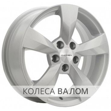 Khomen Wheels KHW1504 (15_Fabia) 6x15 5x100 ET43 57.1 F-Silver